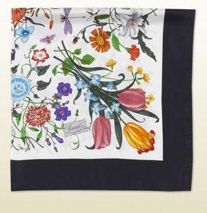 Gifts for women - Gucci flora silk printed scarf.jpg